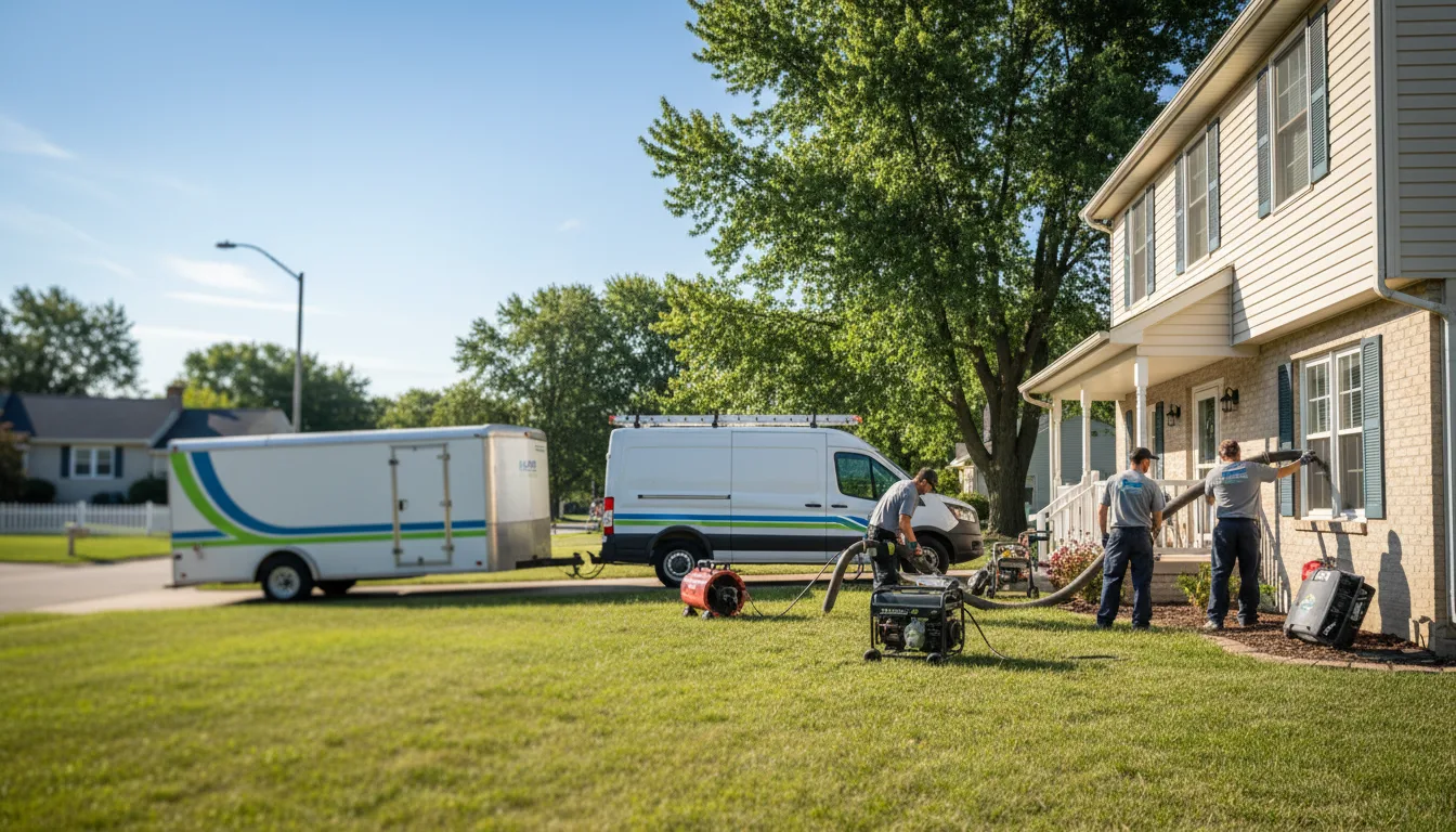 Flooded Basement Restoration And Cleanup With Repair in Republic, KS near me